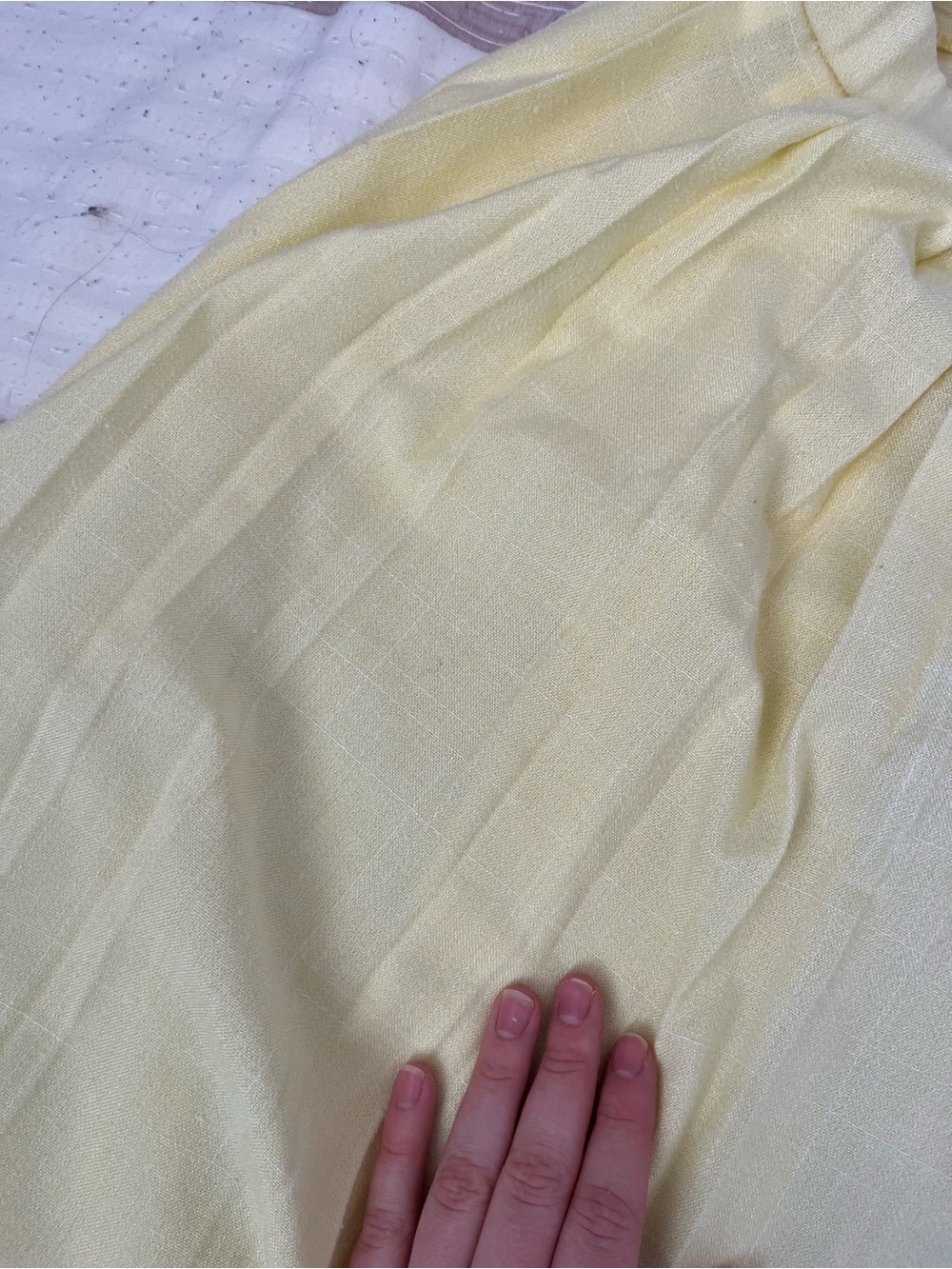 Authentic Vintage Joyce Sportswear Yellow Pleated Knee-Length Skirt Size 17-18 - Picture 9 of 9